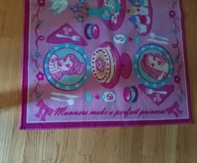 Disneys Princess's Ariel Pink Cinderella Snow White Rug - Thumbnail 2
