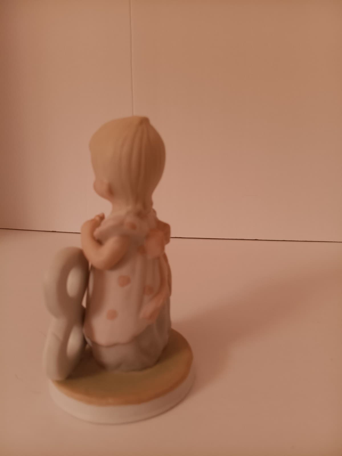 Vintage 1983 Lefton China "The Christopher Collection," Birthday Girl #8 - Thumbnail 4