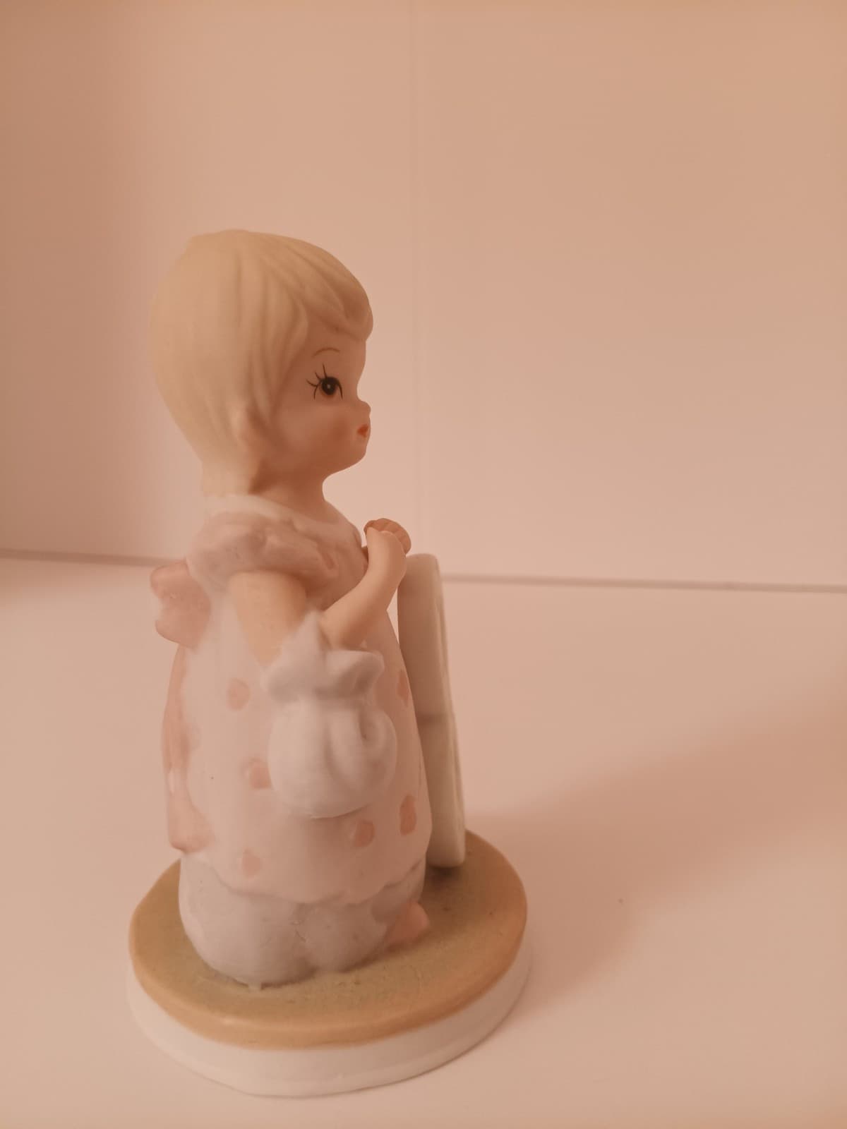 Vintage 1983 Lefton China "The Christopher Collection," Birthday Girl #8 - Thumbnail 2