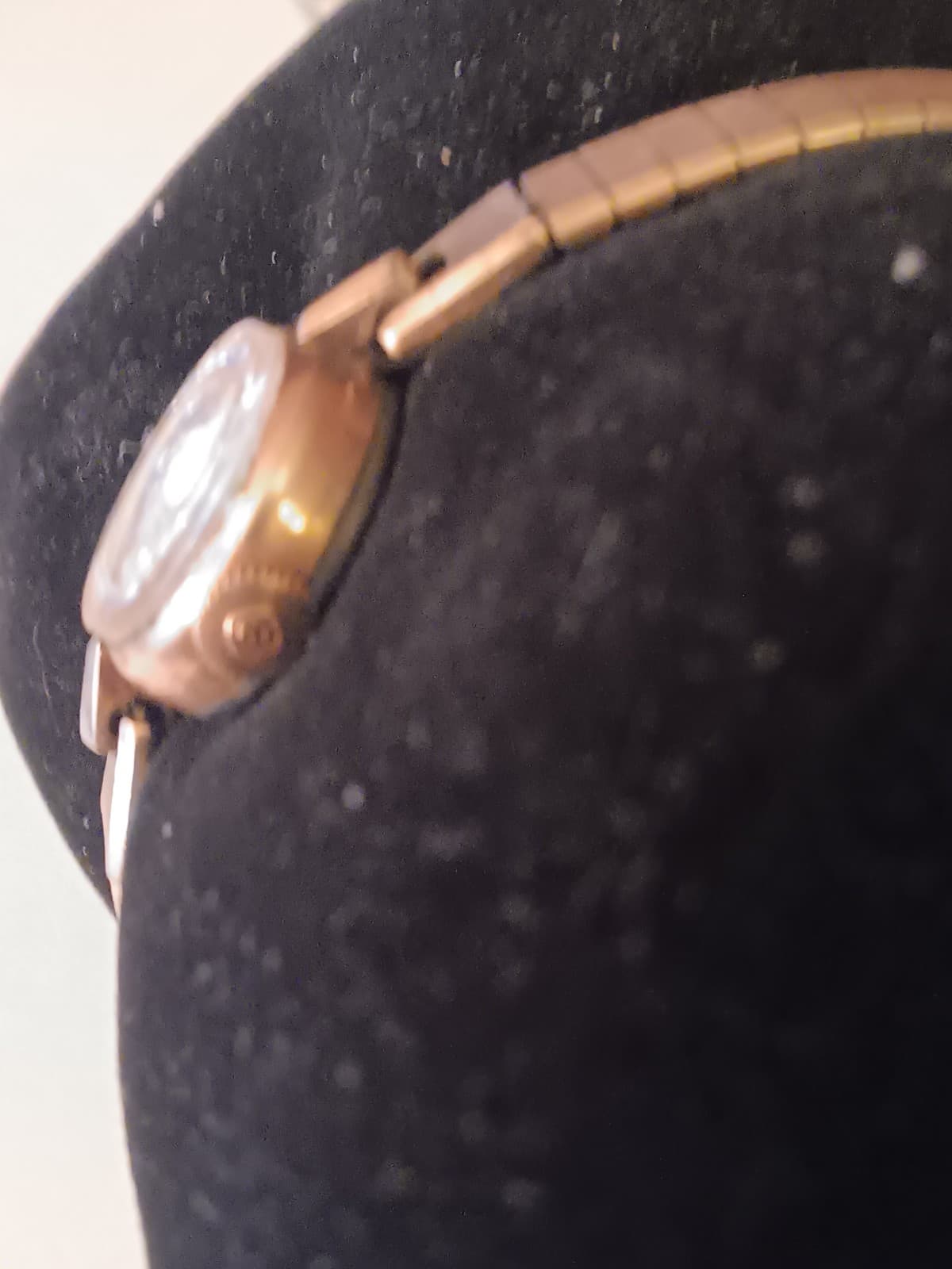 Vintage Ladies Benrus Wrist Watch 10k Rolled Gold Plate Stainless Back Fancy... - Thumbnail 3