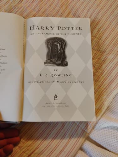 Harry Potter And the Order...1st USA printing, Rare Error Ltr Corrected P683-684 - Thumbnail 9