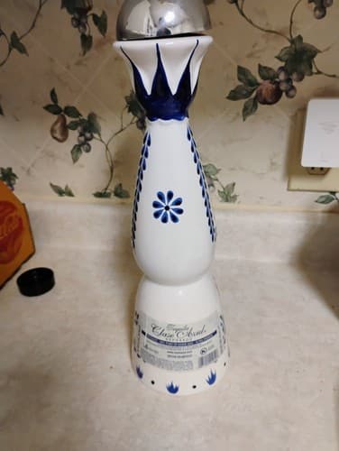 Empty bottle 750 ml Clase Azul Reposado Tequila - 750ml - Thumbnail 2