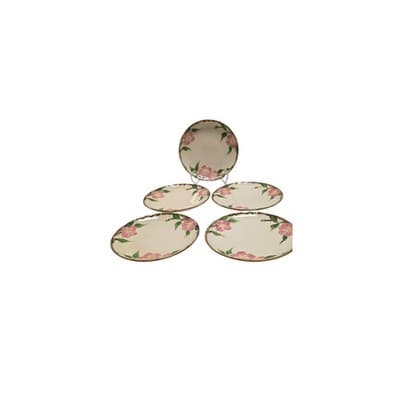 Vintage El Rancho Hand Painted Desert Rose Bread Plate - Thumbnail 7