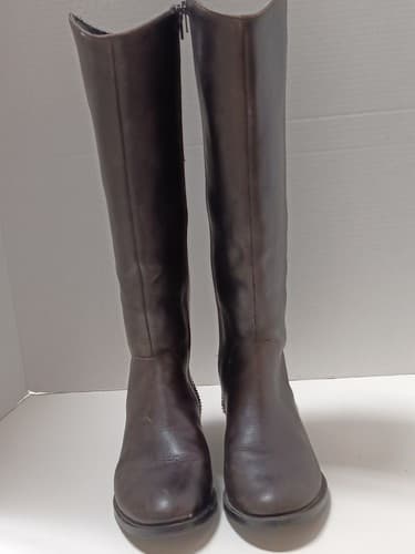 Arturo Chiang Women's Falicity Tall Riding Boot Size 8.5 M Brown Leather - Thumbnail 7