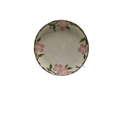 Vintage El Rancho Hand Painted Desert Rose 10.75" Chop Plate - Thumbnail 2