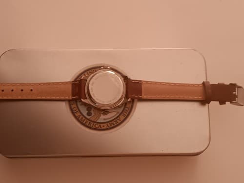 VINTAGE WOMANS DEPT OF THE ARMY WRIST WATCH ARMED FORCES NEW - Thumbnail 5