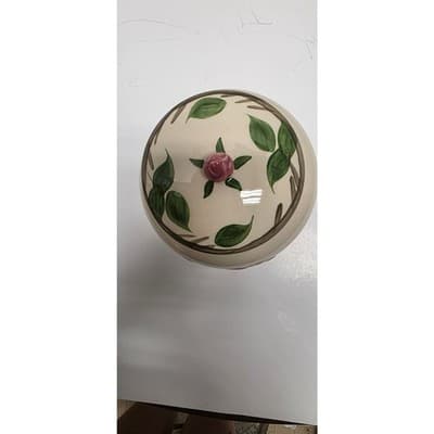 Vintage Franciscan Desert Rose Biscuit Barrel - Made in England - Hand Painted - Thumbnail 12