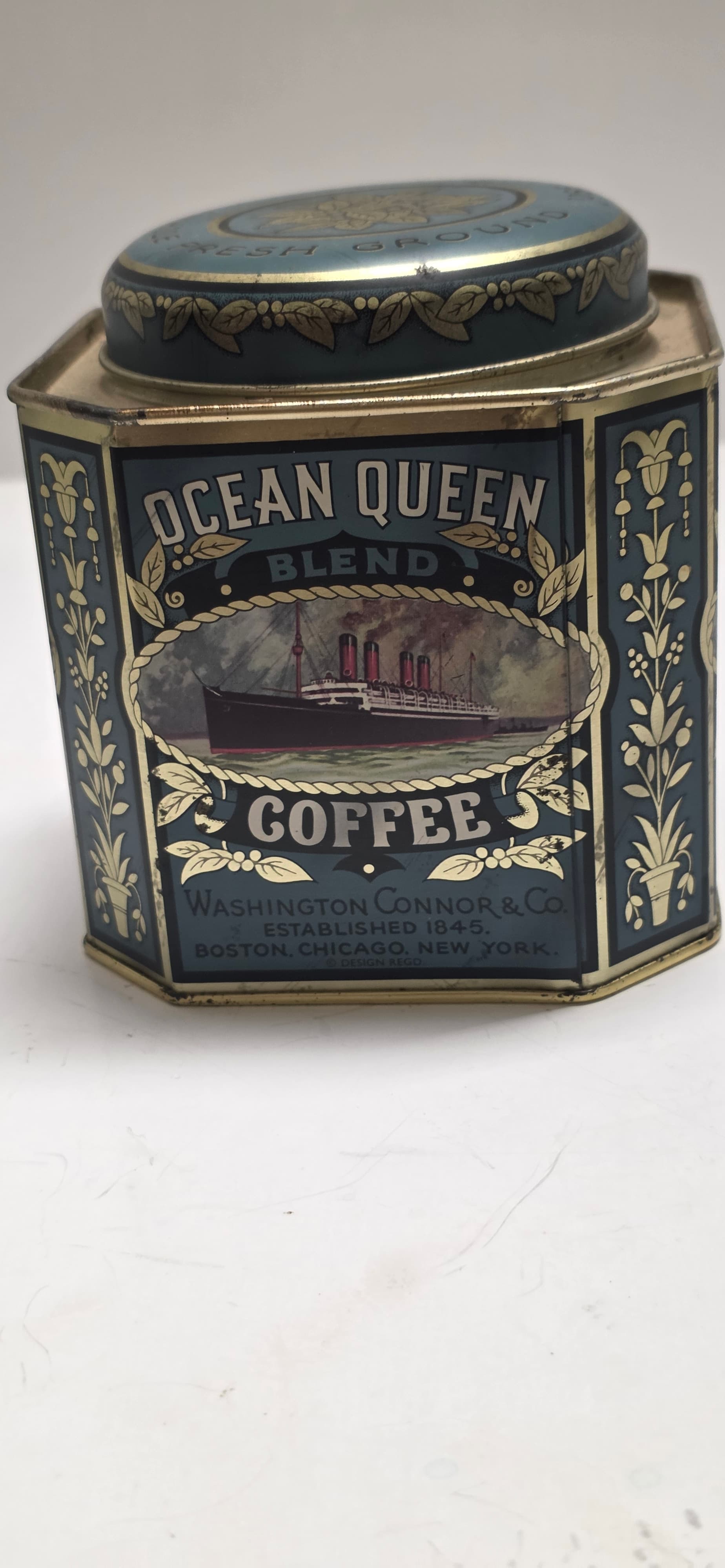 Vintage Tin Advertising Clock - Thumbnail 4