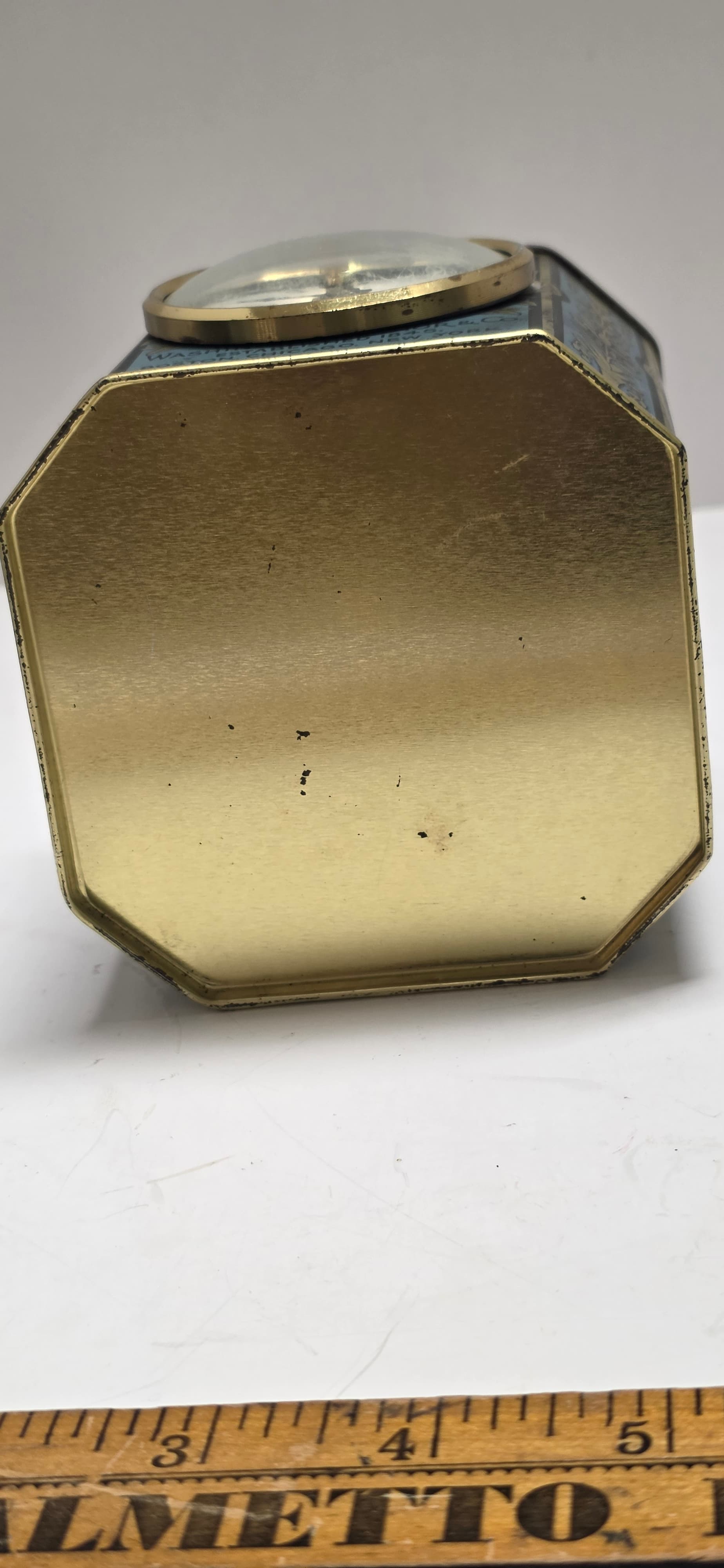 Vintage Tin Advertising Clock - Thumbnail 6