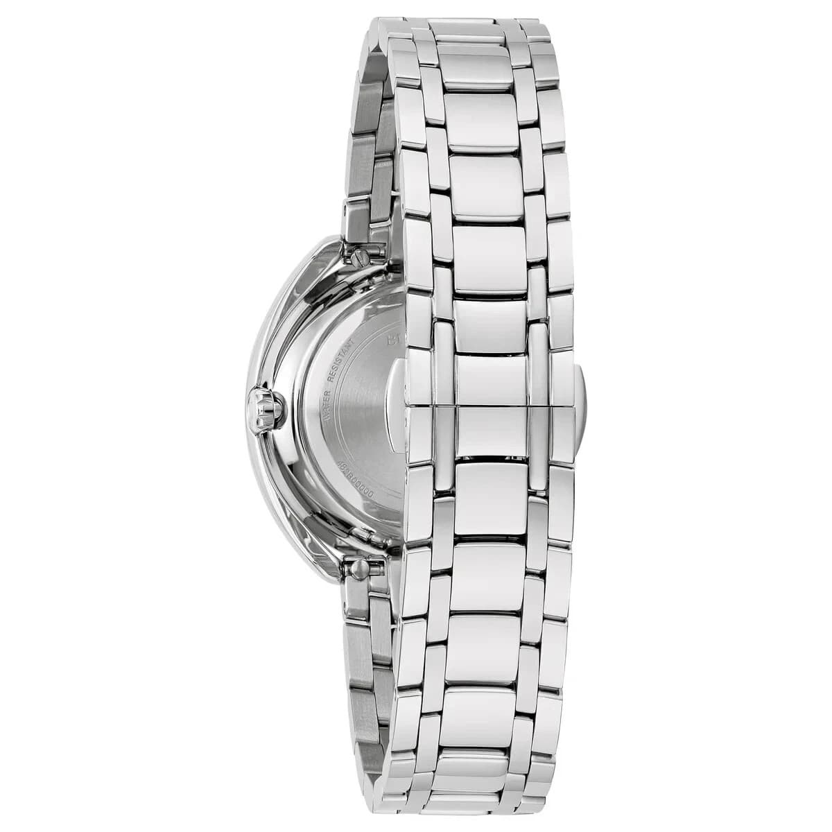 Bulova Classic Diamond Malachite Stainless Steel Quartz Ladies Watch 96P256 NWT - Thumbnail 3