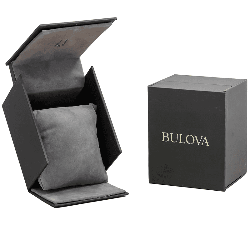 Bulova Classic Diamond Malachite Stainless Steel Quartz Ladies Watch 96P256 NWT - Thumbnail 4