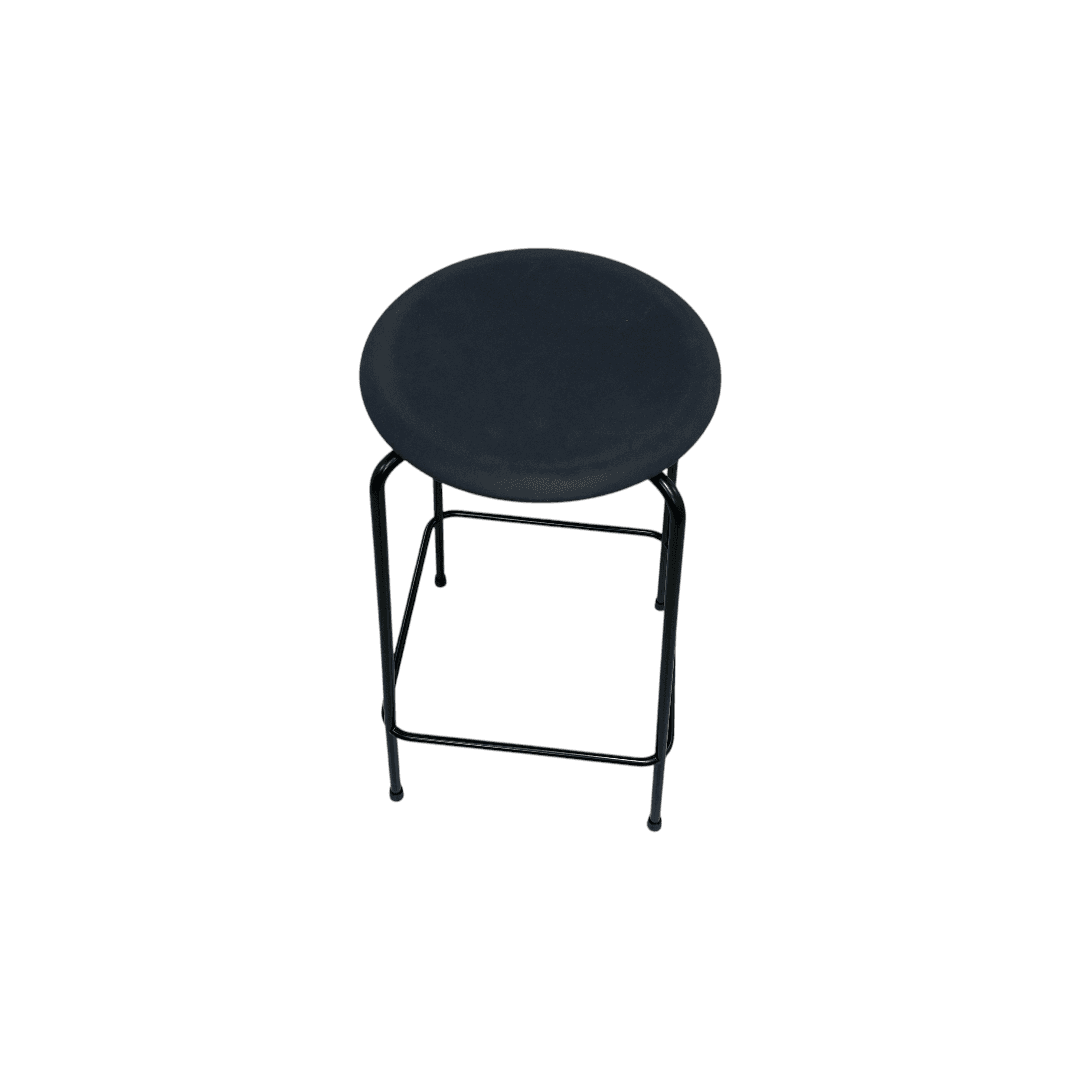 2Modern High Dot Upholstered Stool by Fritz Hansen - Thumbnail 3