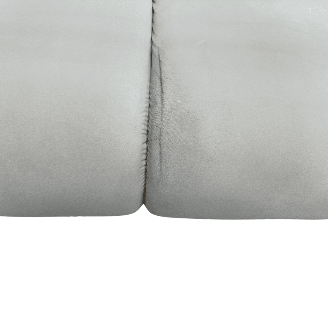 Comfy Sofas Cream Cloud Duo Simple Fabric Sofa - Thumbnail 8