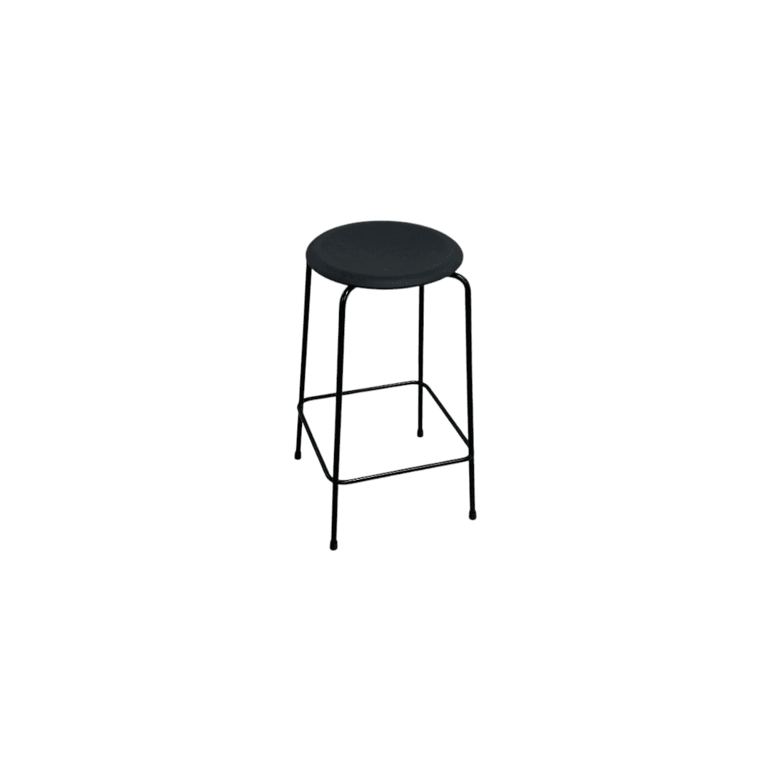 2Modern High Dot Upholstered Stool by Fritz Hansen - Thumbnail 2