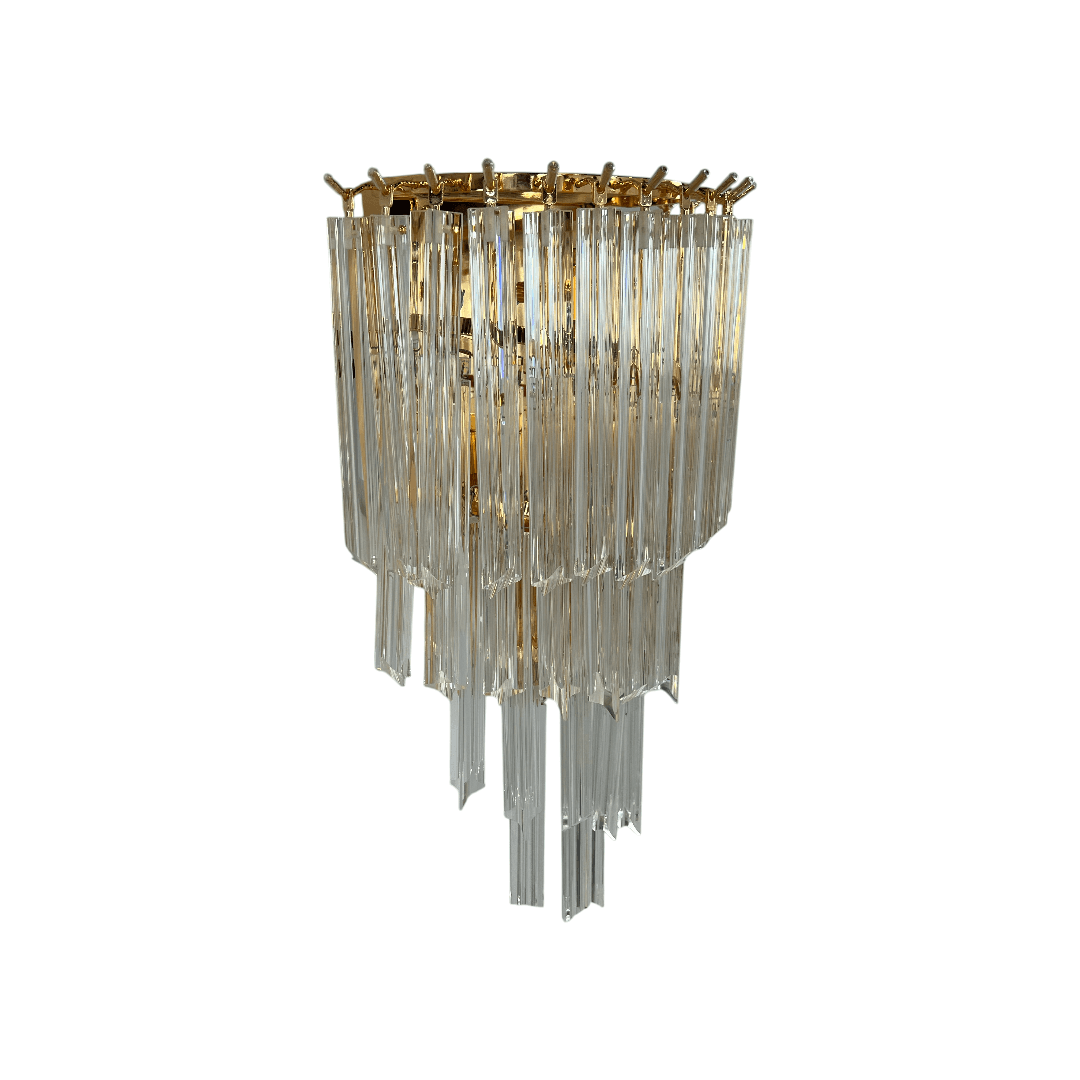 Michael Amini Spiral Flush Mounted Sconce - Thumbnail 3