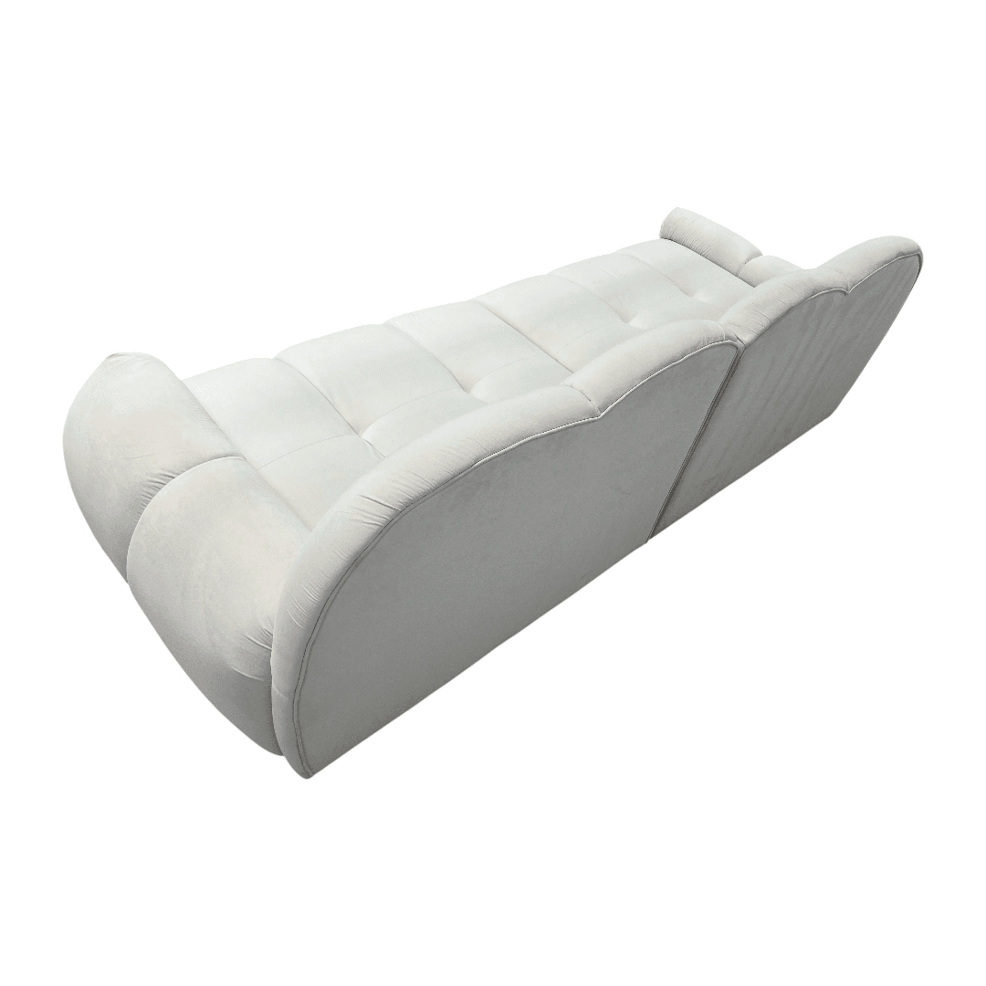 Comfy Sofas Cream Cloud Duo Simple Fabric Sofa - Small - Thumbnail 5