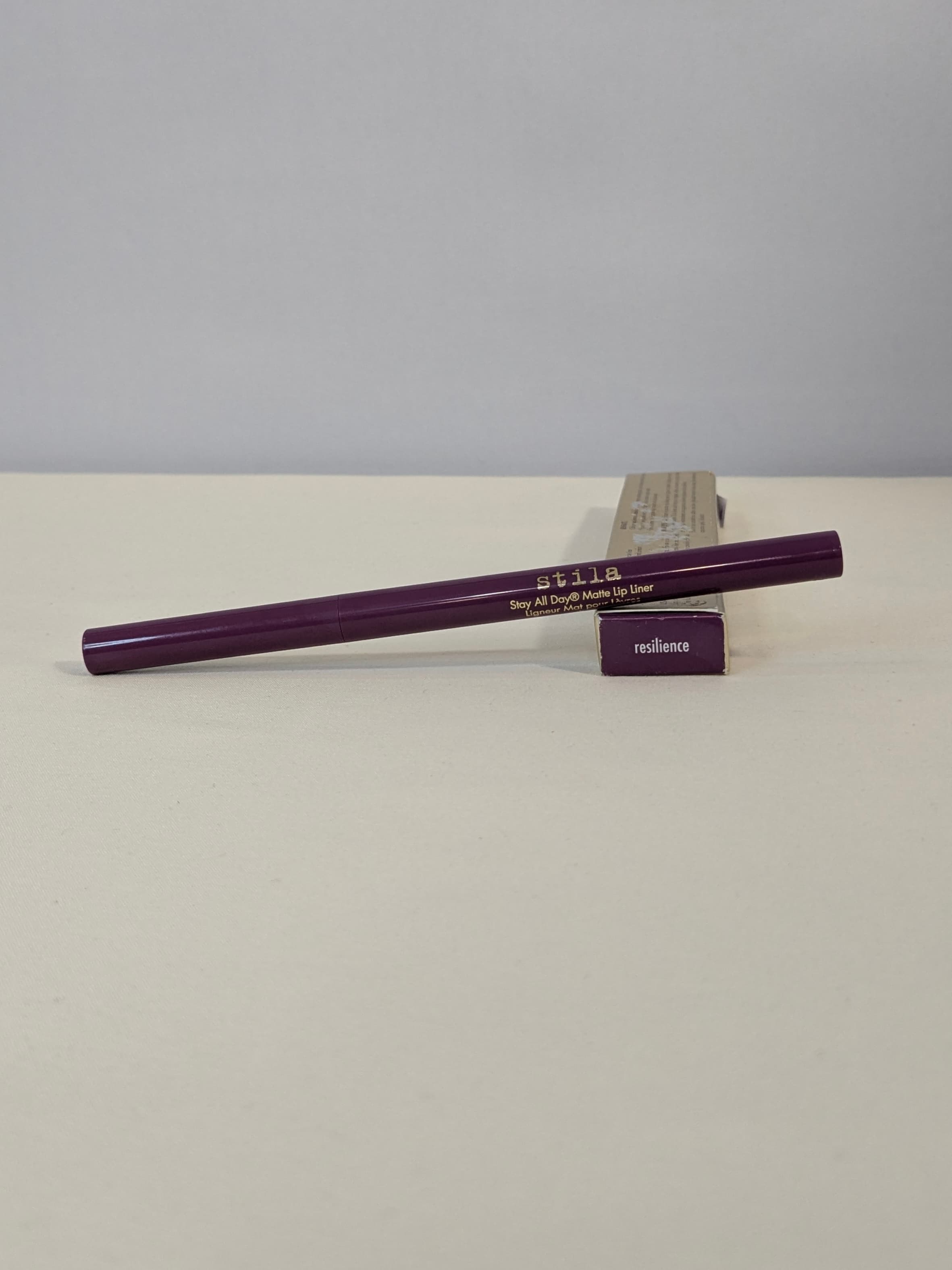 Stila Full Size Stay All Day® Matte Lip Liner — Resilience (deep plum) - Thumbnail 2