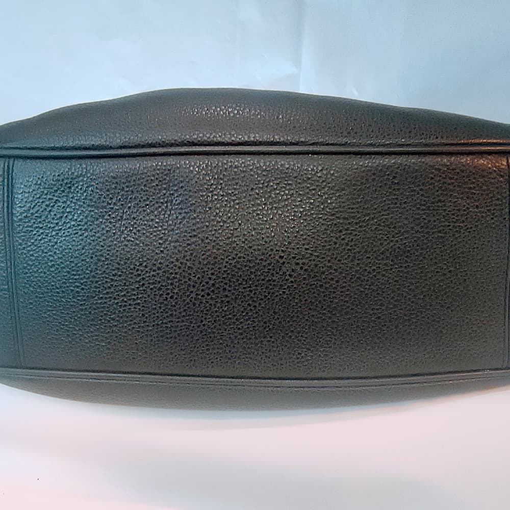 COACH 2017 Black Pebbled Leather Harley Hobo Bag, F38250 - Thumbnail 5