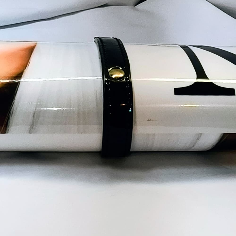 Unbranded Chic Clutch Magazine Cover Design in Black, White, & Gold - Thumbnail 5