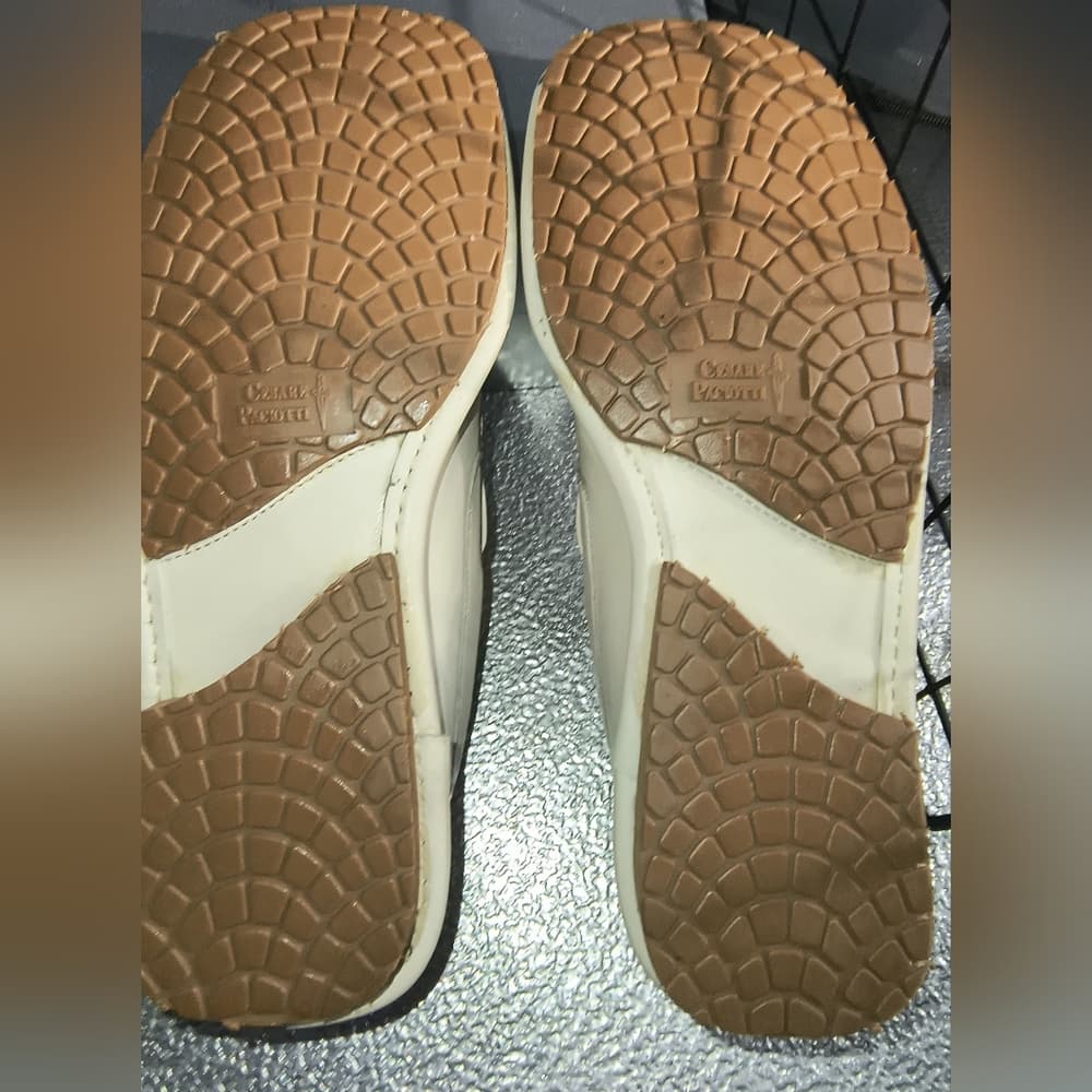 Cesare Pasciotti CreamColored Leather Flats Loafers - Thumbnail 4