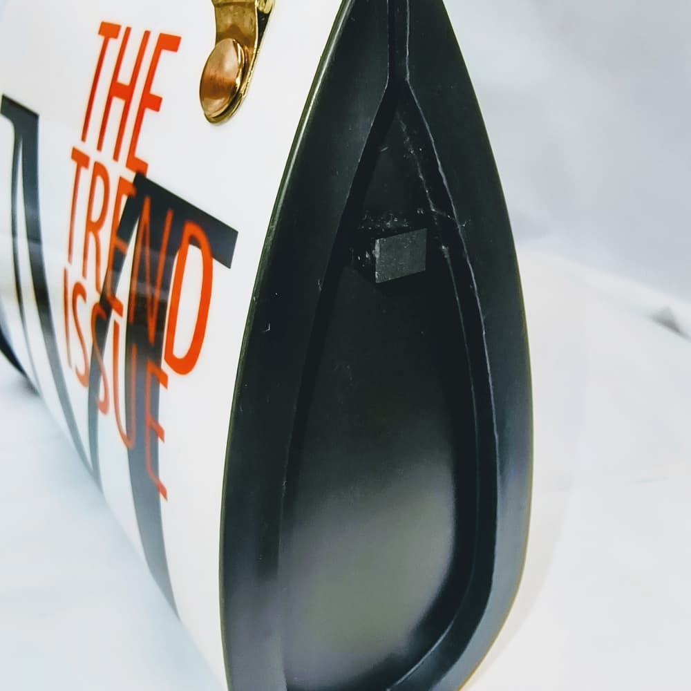 Unbranded Chic Clutch Magazine Cover Design in Black, White, & Gold - Thumbnail 3
