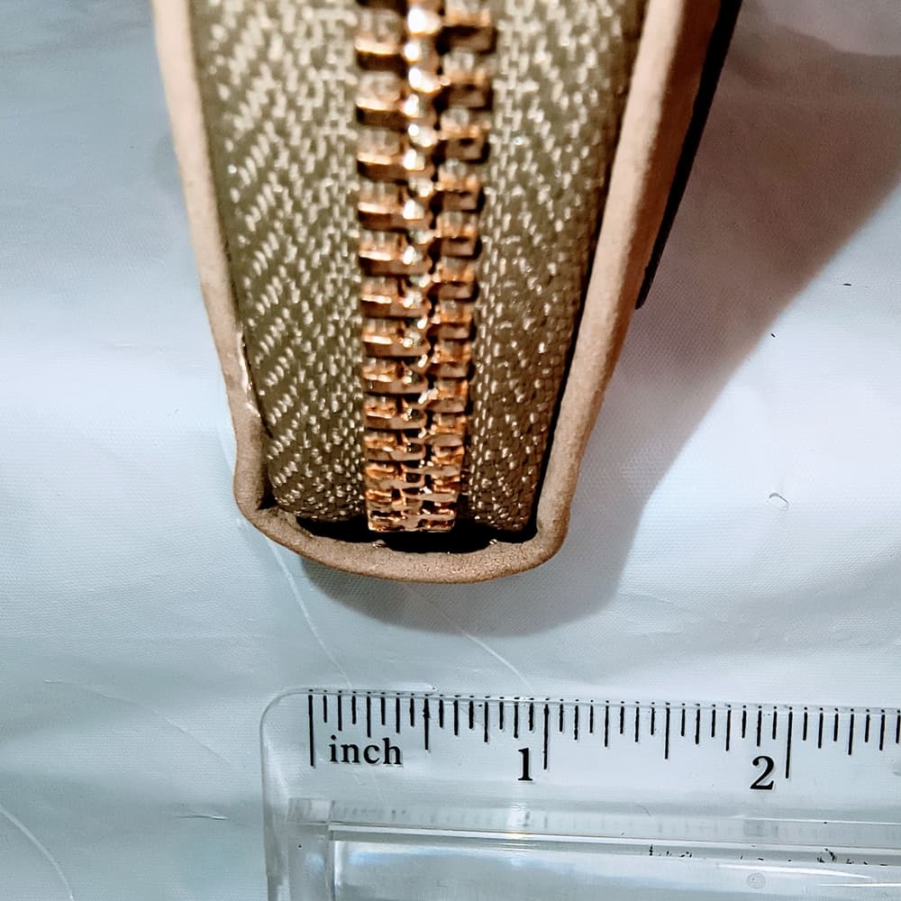 BRAHMIN New Croc Embossed Wallet in Tan - Thumbnail 14