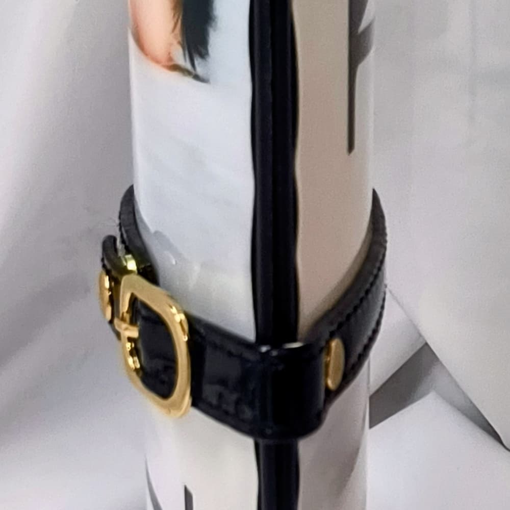 Unbranded Chic Clutch Magazine Cover Design in Black, White, & Gold - Thumbnail 6