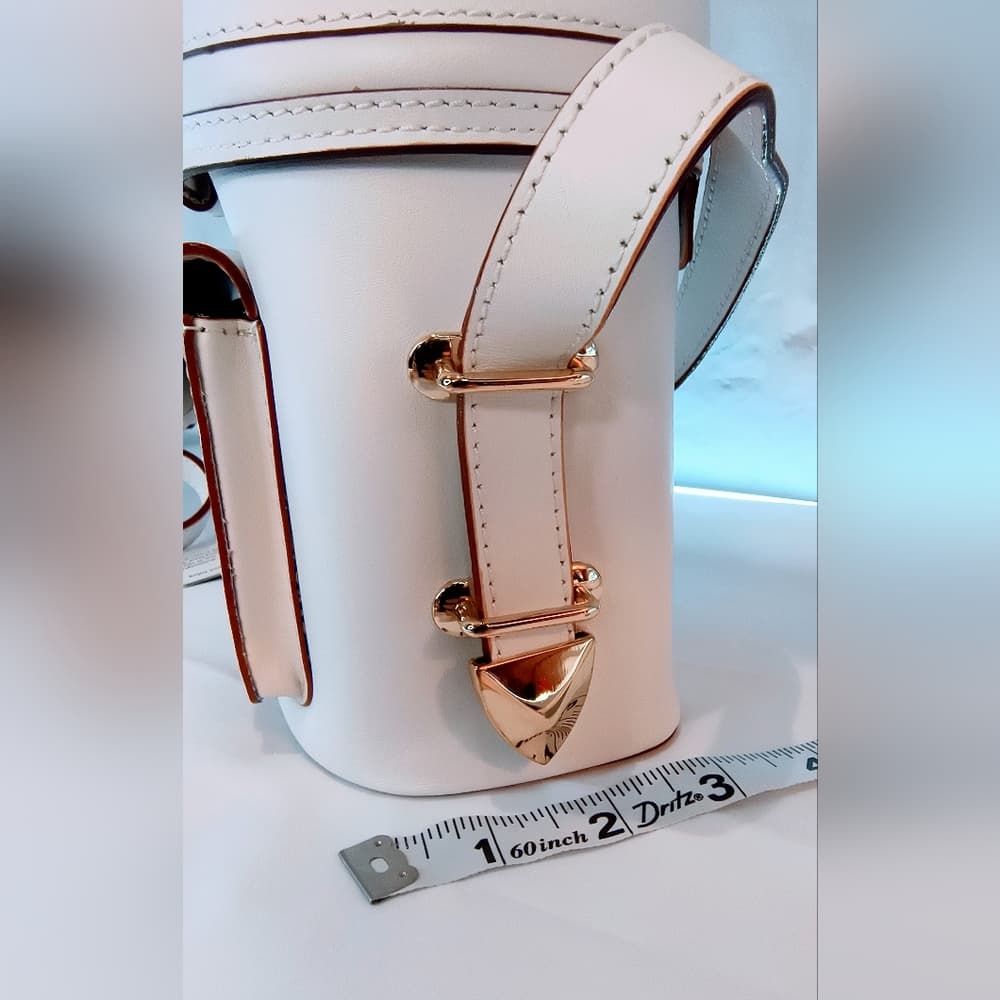 NWT REBECCA MINKOFF (New) Craig Leather Camera Case Crossbody Bag in White - Thumbnail 11