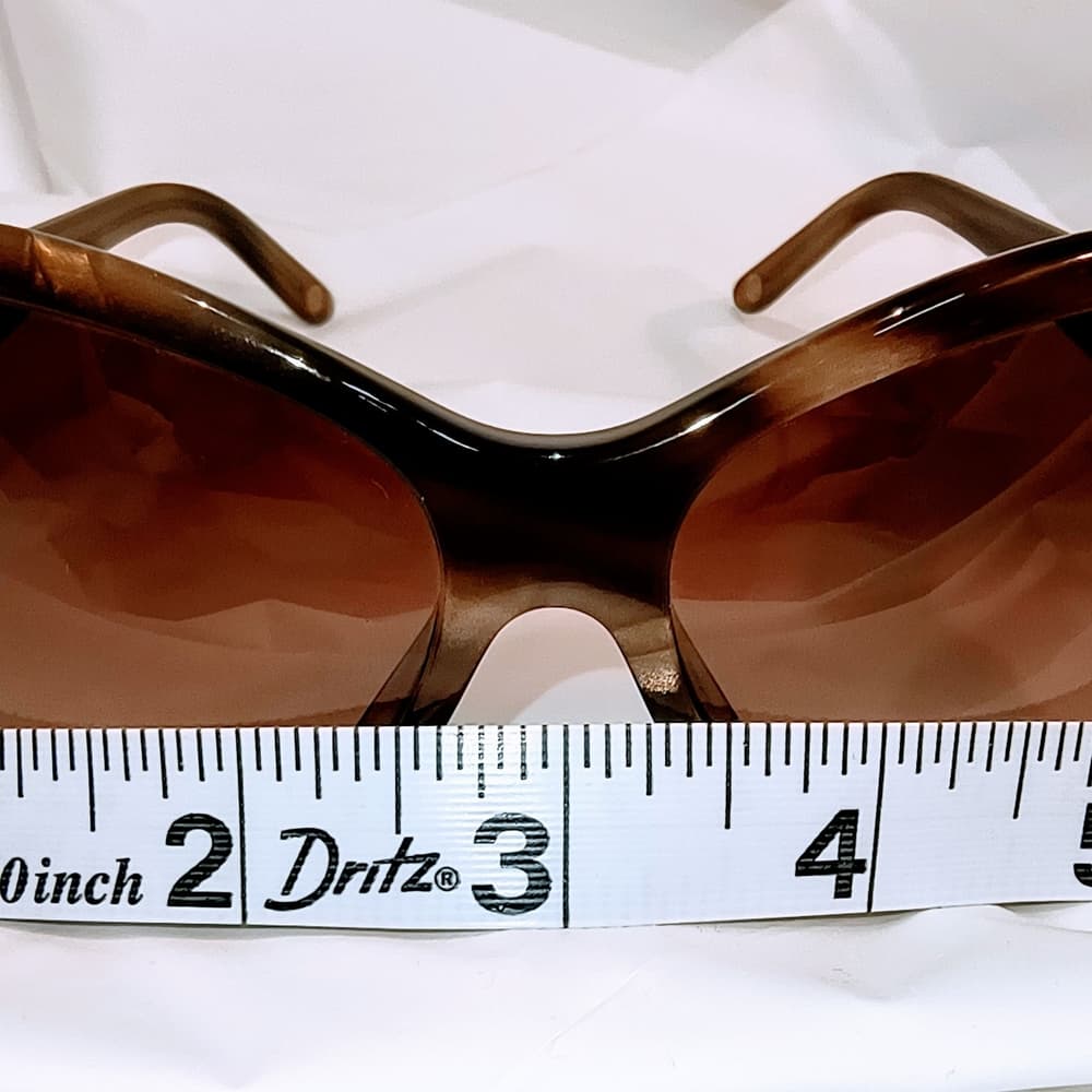 VERSACE Women's Tortoiseshell Sunglasses with Gold & Rhinestone Accents - Thumbnail 9