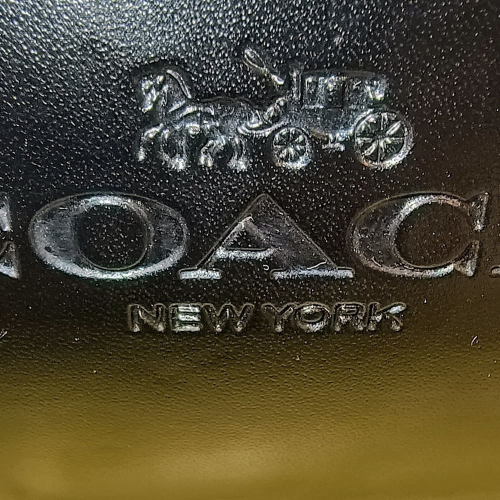 COACH Light Gold & Reddish Brown Women's Aviator Sunglasses with Case (HC7114) - Thumbnail 10