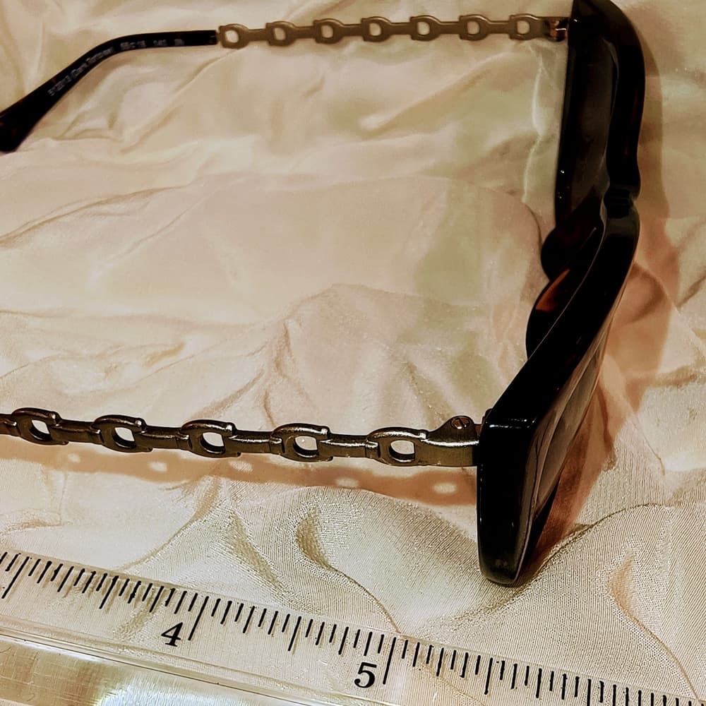 COACH Havana Brown Gradient Cat-Eyes Sunglasses (HC8257U) with Gunmetal Accents - Thumbnail 11