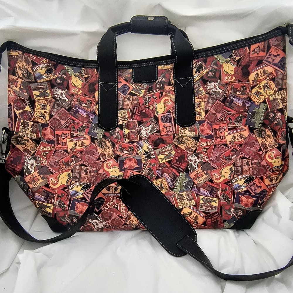 Thirty One Colorful Graphic Tote Bag - Thumbnail 4