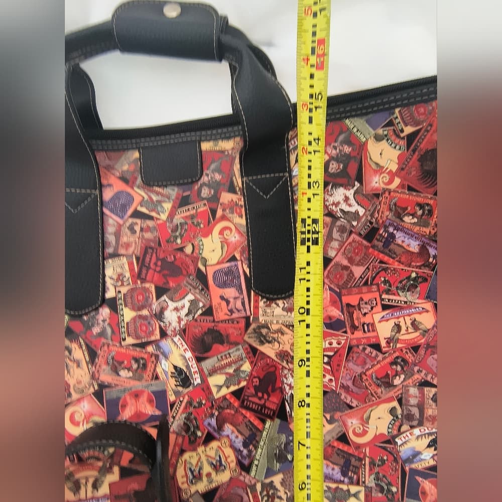 Thirty One Colorful Graphic Tote Bag - Thumbnail 2