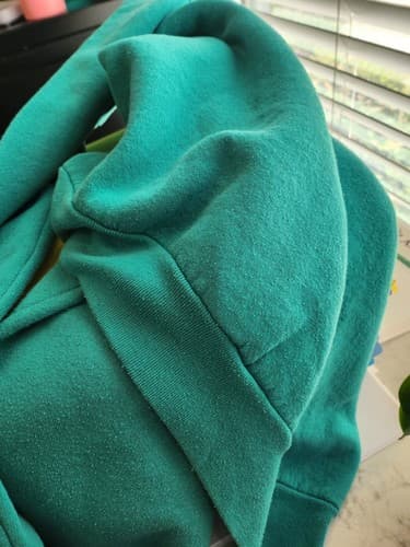 Vintage Unisex Green Washington Fruit Of The Loom Pullover Crew Neck Sweatshirt - Thumbnail 8