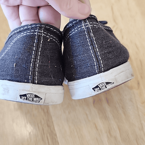 Vans Charcoal Gray and Multi Color shoes - Thumbnail 5
