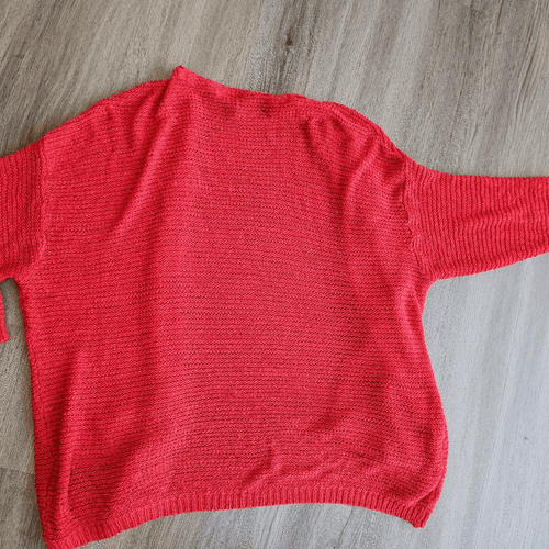 Red H&M Knit Cardigan - Thumbnail 5