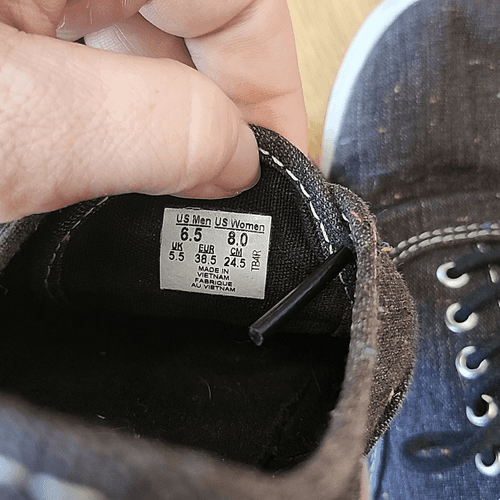 Vans Charcoal Gray and Multi Color shoes - Thumbnail 6