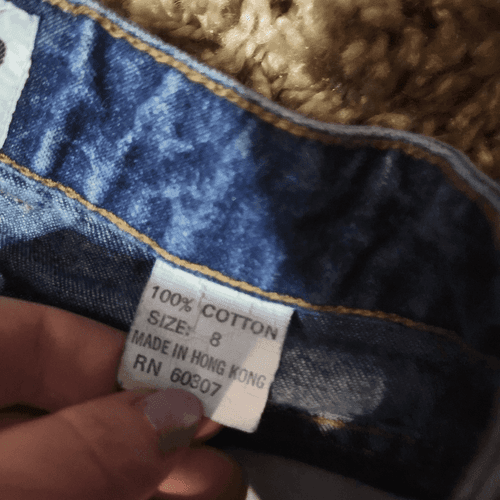 Vintage Union Bay Dark Denim Pleated front Mom Jeans High Waist - Thumbnail 7