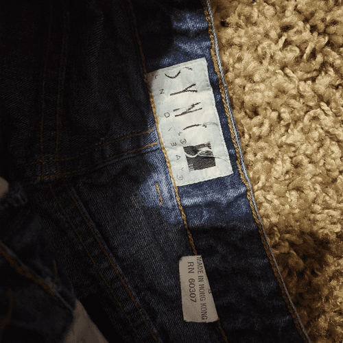 Vintage Union Bay Dark Denim Pleated front Mom Jeans High Waist - Thumbnail 6