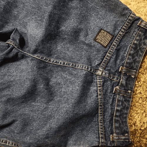 Vintage Union Bay Dark Denim Pleated front Mom Jeans High Waist - Thumbnail 3