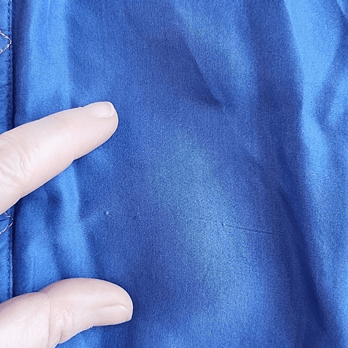 Fuda International Blue Silk Windbreaker Light Weight Jacket - Thumbnail 6
