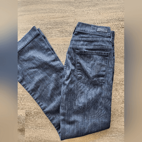 Citizens of Humanity Stretch High Rise Wide Leg Dark Denim Jeans - Thumbnail 3