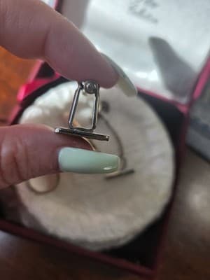 Single Mens Cuff Links And Tie Clips Swank And Others Tiger Eye - Thumbnail 6