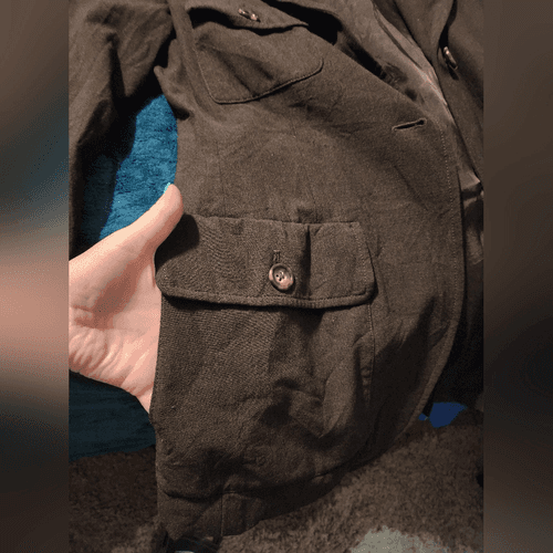 Banana Republic Stretch Made in Italy Brown Wool Jacket - Thumbnail 9