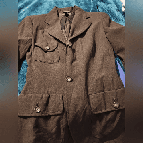 Banana Republic Stretch Made in Italy Brown Wool Jacket - Thumbnail 10