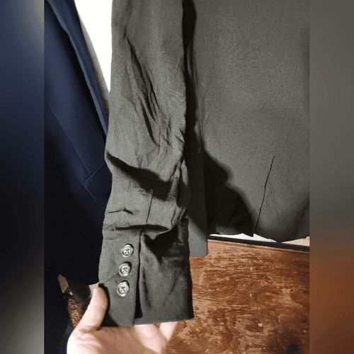 Banana Republic Stretch Made in Italy Brown Wool Jacket - Thumbnail 5