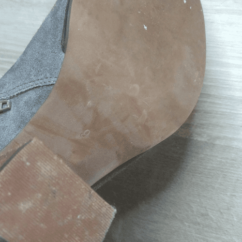 Grey Suede Jeffrey Campbell Heel Ankle Boots - Thumbnail 11