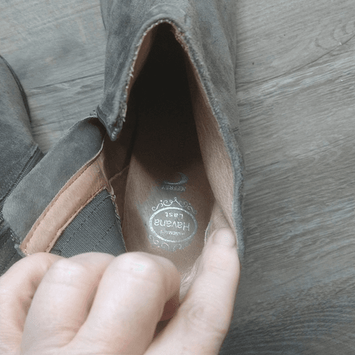 Grey Suede Jeffrey Campbell Heel Ankle Boots - Thumbnail 7