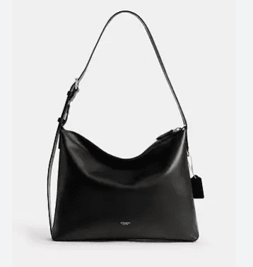 Coach Black Leather Shoulder Bag