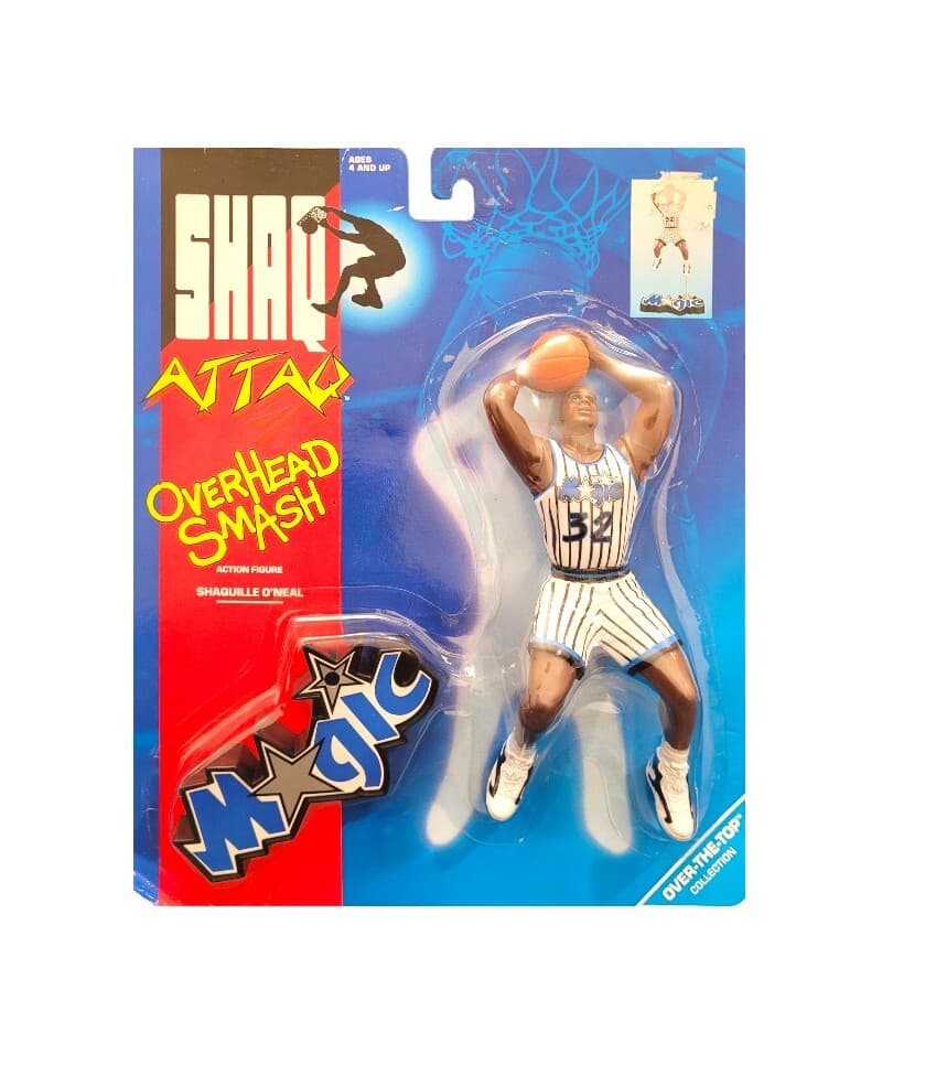 Shaq Attaq Rookie of the Year Shaquille O Neal Orlando Magic Kenner Figure - Thumbnail 8